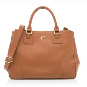 Tory Burch Robinson Leather Tote Bag